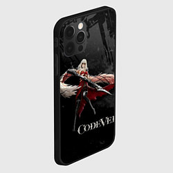 Чехол для iPhone 12 Pro Max Ева Ру Code Vein, цвет: 3D-черный — фото 2