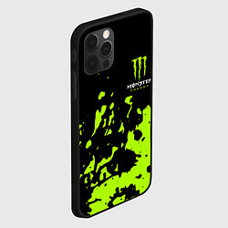 Чехол для iPhone 12 Pro Max Monster Energy green, цвет: 3D-черный — фото 2