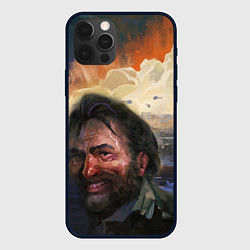 Чехол для iPhone 12 Pro Max Disco Elysium Harrier Du Bois, цвет: 3D-черный