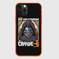 Чехол для iPhone 12 Pro Max Cayde-6 арт, цвет: 3D-красный