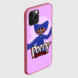 Чехол для iPhone 12 Pro Max POPPY PLAYTIME ИГРА ПОППИ ПЛЕЙТАЙМ ХАГГИ ВАГГИ, цвет: 3D-малиновый — фото 2