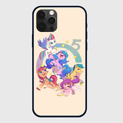 Чехол для iPhone 12 Pro Max G5 My Little Pony, цвет: 3D-черный