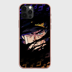 Чехол iPhone 12 Pro Max JOJOS BIZARRE ADVENTURE ЛИЦО ГЕРОЯ