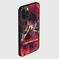 Чехол для iPhone 12 Pro Max UMBRELLA CORP АМБРЕЛЛА КОРП RESIDENT EVIL, цвет: 3D-черный — фото 2