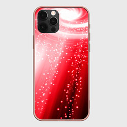 Чехол iPhone 12 Pro Max Красная космическая спираль