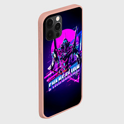 Чехол для iPhone 12 Pro Max Ева 01 - Neon Genesis Evangelion, цвет: 3D-светло-розовый — фото 2