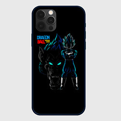 Чехол для iPhone 12 Pro Max Dragon Ball Z Dark, цвет: 3D-черный