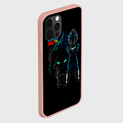 Чехол для iPhone 12 Pro Max Dragon Ball Z Dark, цвет: 3D-светло-розовый — фото 2