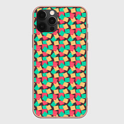 Чехол для iPhone 12 Pro Max Презервативы, цвет: 3D-светло-розовый