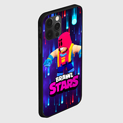 Чехол для iPhone 12 Pro Max GROM BRAWL STARS ГРОМ БРАВЛ СТАРС, цвет: 3D-черный — фото 2