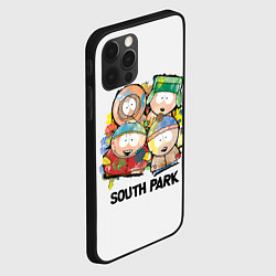 Чехол для iPhone 12 Pro Max South Park - Южный парк краски, цвет: 3D-черный — фото 2