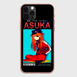 Чехол для iPhone 12 Pro Max Asuka - Neon Genesis Evangelion, цвет: 3D-светло-розовый
