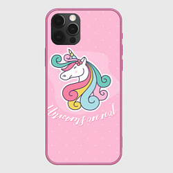 Чехол iPhone 12 Pro Max Unicorns are real