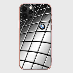 Чехол для iPhone 12 Pro Max BMW pattern 2022, цвет: 3D-светло-розовый