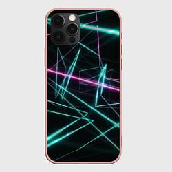 Чехол iPhone 12 Pro Max Лазерная композиция