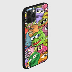 Чехол для iPhone 12 Pro Max Pepe BOMBING, цвет: 3D-черный — фото 2