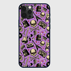 Чехол для iPhone 12 Pro Max Rock n Roll alive!, цвет: 3D-черный