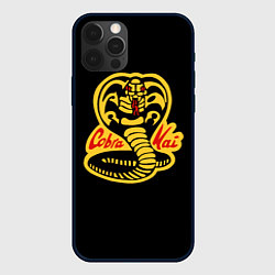 Чехол для iPhone 12 Pro Max Cobra Kai - Кобра Кай, цвет: 3D-черный