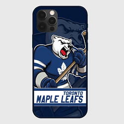 Чехол iPhone 12 Pro Max Торонто Мейпл Лифс, Toronto Maple Leafs Маскот