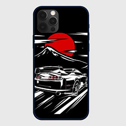 Чехол iPhone 12 Pro Max TOYOTA SUPRA Под Луной