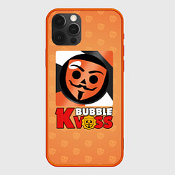 Чехол для iPhone 12 Pro Max Bubble kvass, цвет: 3D-красный