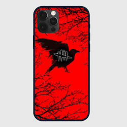 Чехол для iPhone 12 Pro Max Dead by Daylight ворон, цвет: 3D-черный