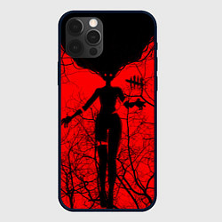 Чехол для iPhone 12 Pro Max Dead by Daylight дух, цвет: 3D-черный