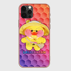Чехол для iPhone 12 Pro Max УТОЧКА ЛАЛАФАНФАН УТЯ, цвет: 3D-светло-розовый