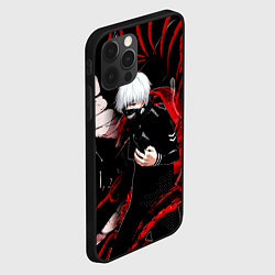 Чехол для iPhone 12 Pro Max Токийский Гуль Красный Змей Tokyo Ghoul Snake, цвет: 3D-черный — фото 2