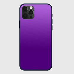 Чехол iPhone 12 Pro Max Красивый фиолетовый градиент