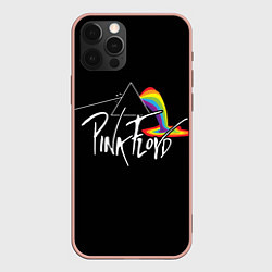 Чехол для iPhone 12 Pro Max PINK FLOYD - ПИНК ФЛОЙД ЛУЖА, цвет: 3D-светло-розовый