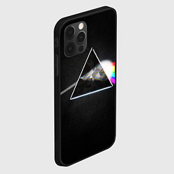 Чехол для iPhone 12 Pro Max PINK FLOYD - ПИНК ФЛОЙД ГЛИТЧ, цвет: 3D-черный — фото 2