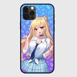 Чехол для iPhone 12 Pro Max Эта фарфоровая кукла влюбилась, цвет: 3D-черный