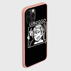 Чехол для iPhone 12 Pro Max АХЕГАО AHEGAO аниме, цвет: 3D-светло-розовый — фото 2