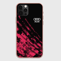 Чехол iPhone 12 Pro Max Audi Текстура