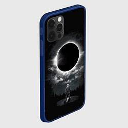 Чехол для iPhone 12 Pro Max Затмение Eclipse, цвет: 3D-тёмно-синий — фото 2