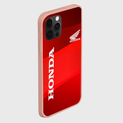 Чехол для iPhone 12 Pro Max Honda - Red, цвет: 3D-светло-розовый — фото 2
