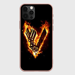 Чехол iPhone 12 Pro Max Викинги: Вальхалла, логотип