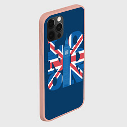 Чехол для iPhone 12 Pro Max LONDON Лондон, цвет: 3D-светло-розовый — фото 2