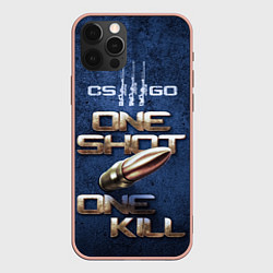 Чехол iPhone 12 Pro Max One Shot One Kill CS GO