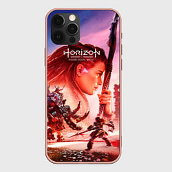 Чехол iPhone 12 Pro Max Horizon Forbidden West game poster