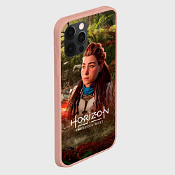 Чехол для iPhone 12 Pro Max Horizon Forbidden West Aloy, цвет: 3D-светло-розовый — фото 2
