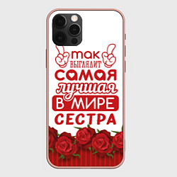 Чехол iPhone 12 Pro Max Самая Лучшая в Мире СЕСТРА