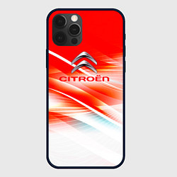 Чехол для iPhone 12 Pro Max Citroen c4, цвет: 3D-черный