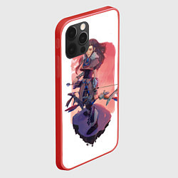 Чехол для iPhone 12 Pro Max Aloy Forbidden West, цвет: 3D-красный — фото 2