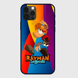 Чехол iPhone 12 Pro Max Rayman Радужный фон