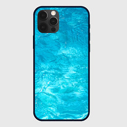 Чехол iPhone 12 Pro Max Голубой океан Голубая вода