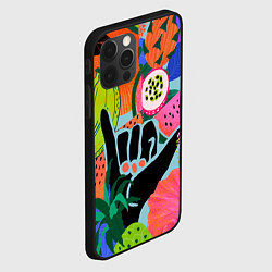 Чехол для iPhone 12 Pro Max Лето хипстера, цвет: 3D-черный — фото 2