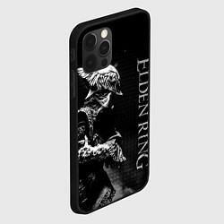 Чехол для iPhone 12 Pro Max ВАЛЬКИРИЯ ЧБ ELDEN RING, цвет: 3D-черный — фото 2
