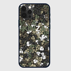 Чехол для iPhone 12 Pro Max KINZA камуфляж, цвет: 3D-черный